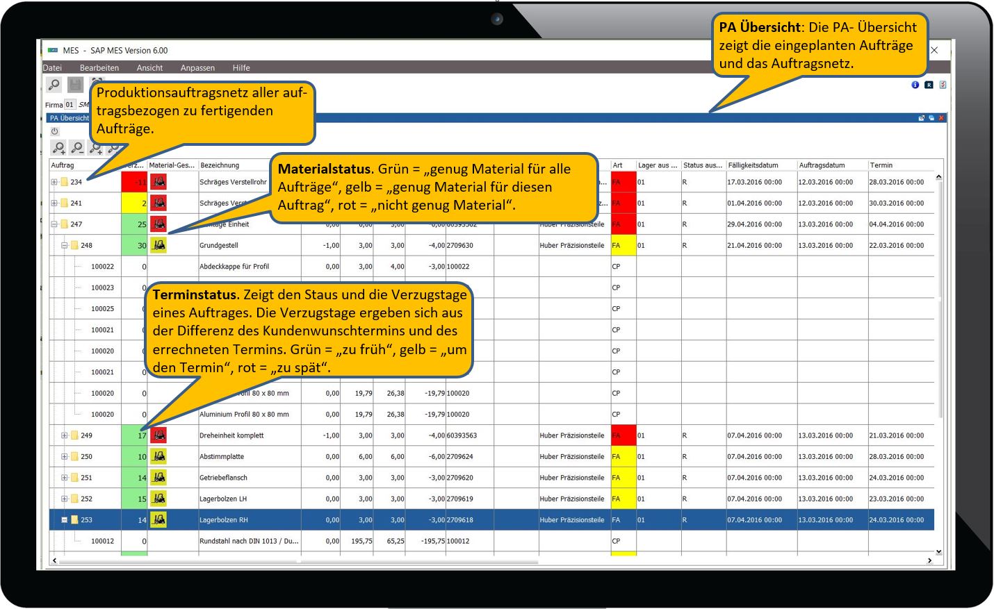 SAP Betriebsdatenerfassung | SMS Business Software Solution